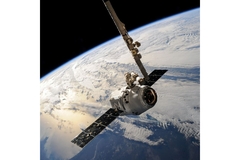 Satellite in space.